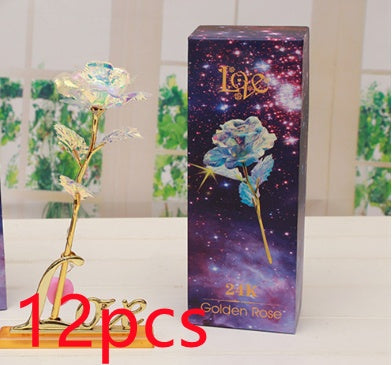 Galaxy Rose Gift Colors Vary