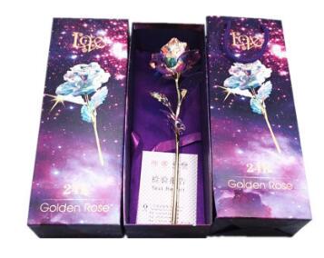 Galaxy Rose Gift Colors Vary
