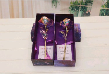 Galaxy Rose Gift Colors Vary
