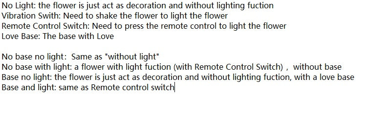 Galaxy Rose Gift Colors Vary