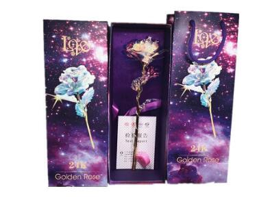 Galaxy Rose Gift Colors Vary